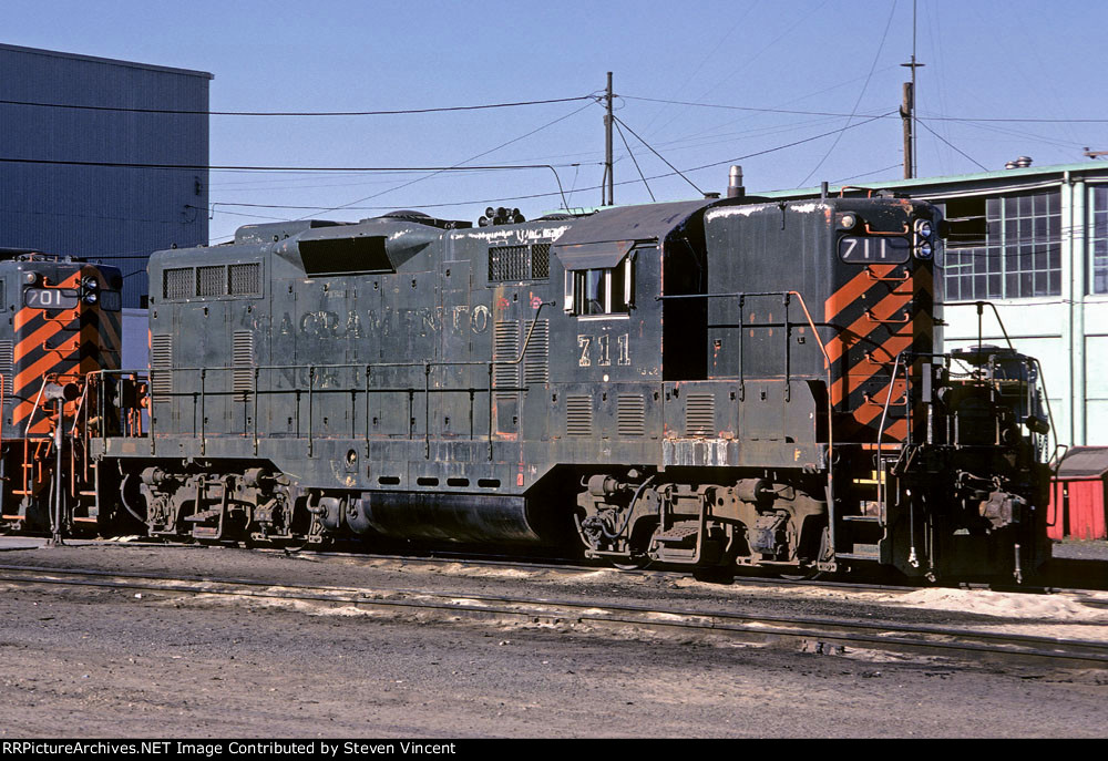Sacramento Northern GP7 SN #711